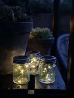 Mini Lanterne med solar - MIX