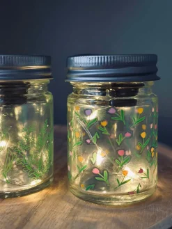 Mini Lanterne med solar - MIX