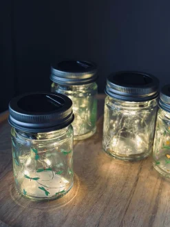 Mini Lanterne med solar - MIX