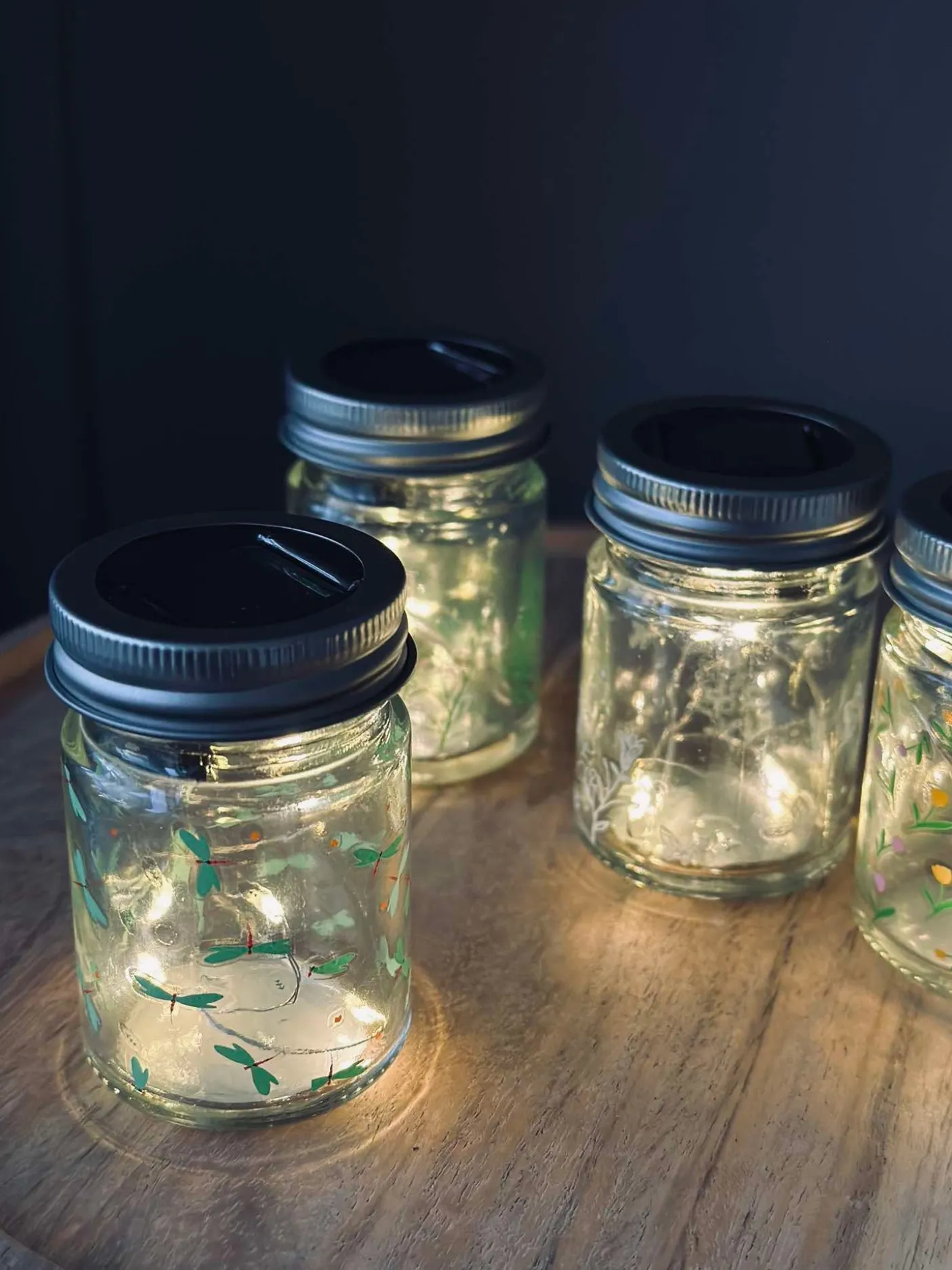 Mini Lanterne med solar - MIX