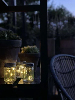 Mini Lanterne med solar - MIX