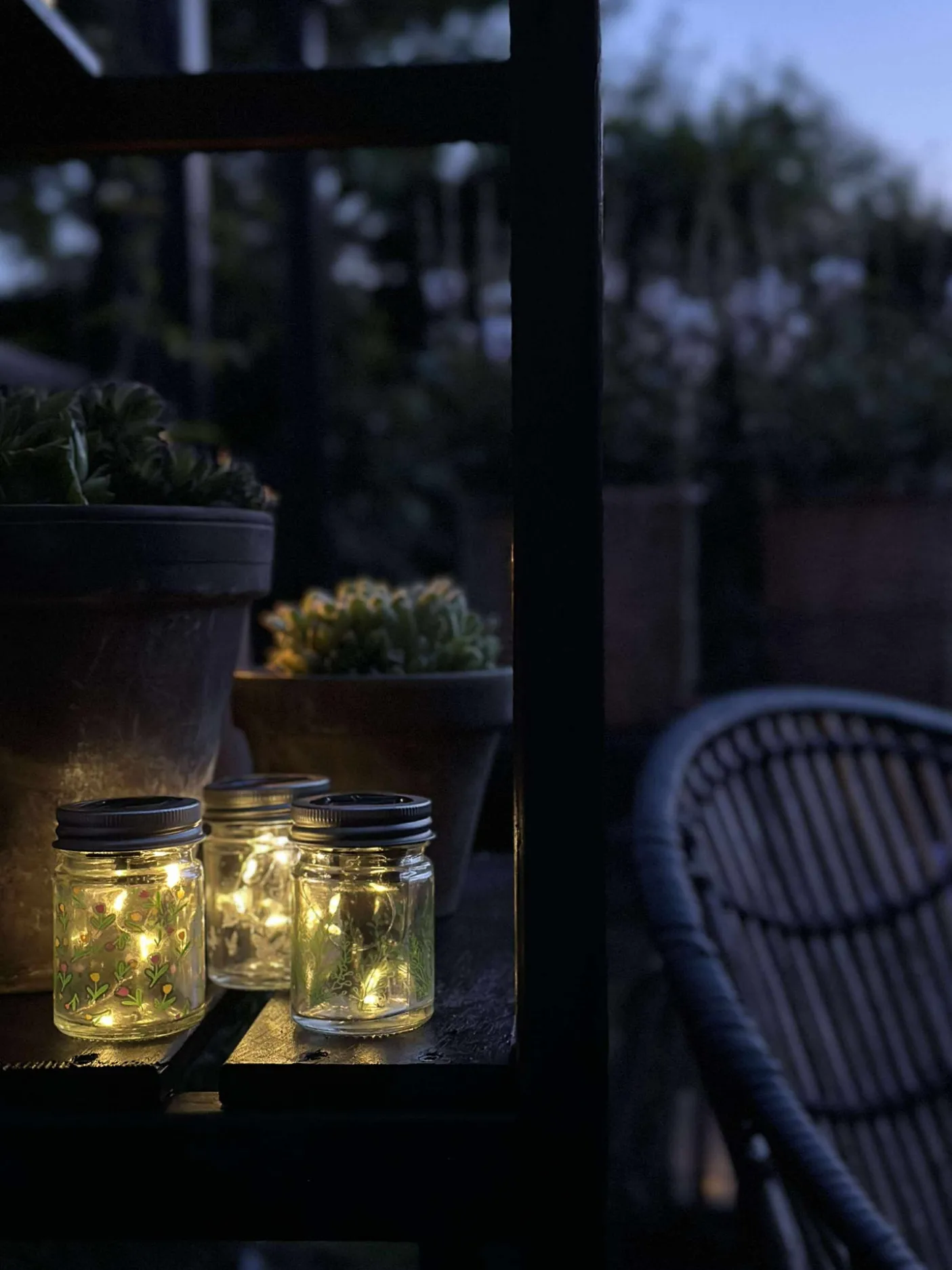 Mini Lanterne med solar - MIX