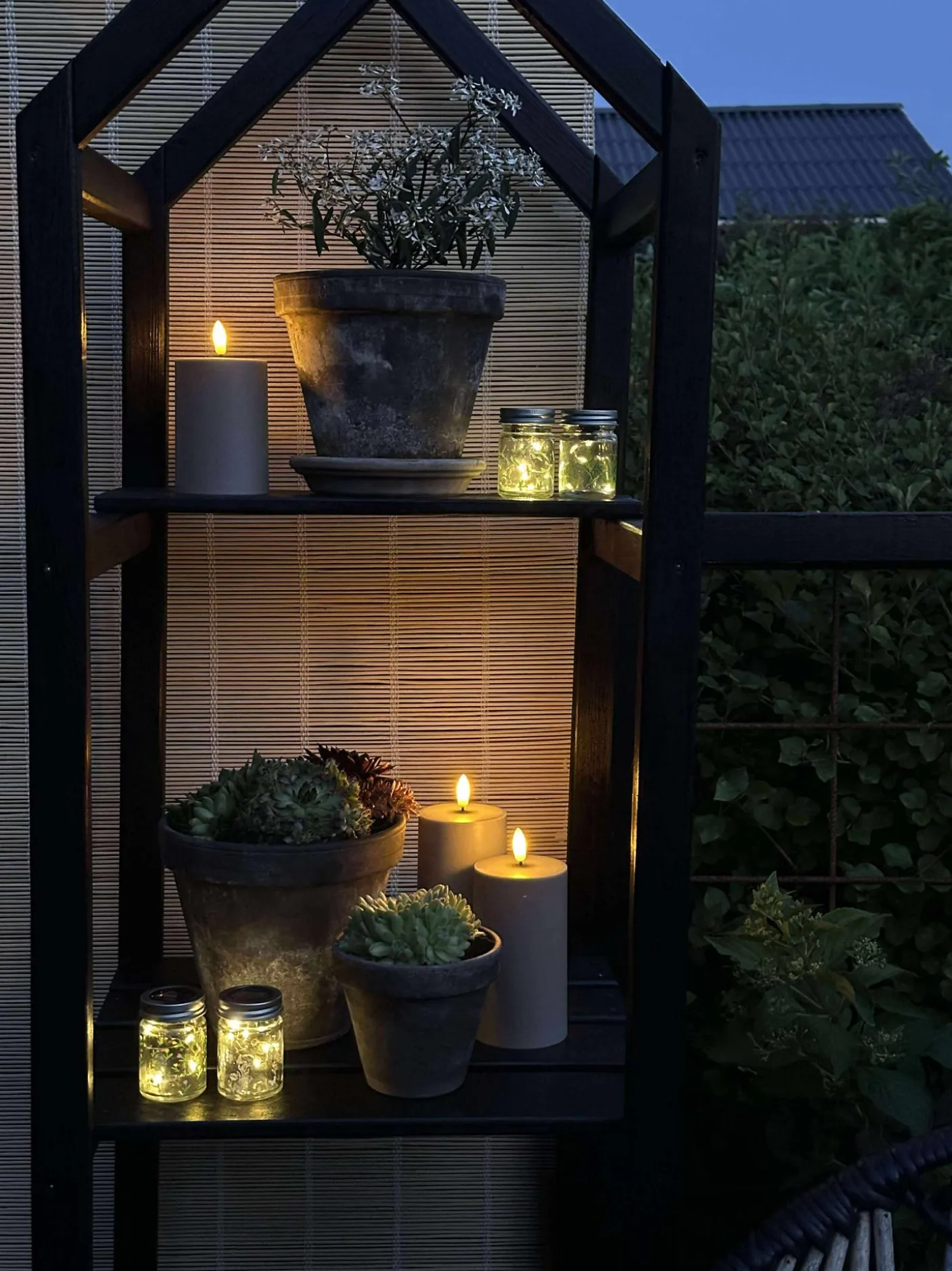 Mini Lanterne med solar - MIX