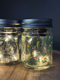 Mini Lanterne med solar - MIX