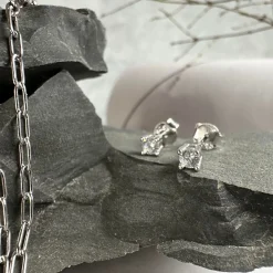 Mix box m. 4 øreringe - Jessica Sterling silver