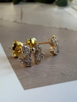 Mix box med 6 øreringe - Samira 18k forgyldt