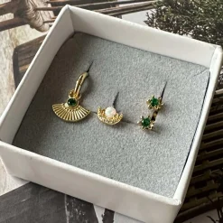 Mix box TULISA med 4 øreringe - Sterling Silver