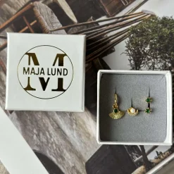 Mix box TULISA med 4 øreringe - Sterling Silver