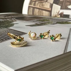 Mix box TULISA med 4 øreringe - Sterling Silver