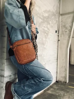 Mobiltaske / Crossover – Cognac
