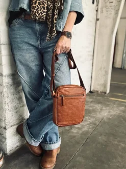 Mobiltaske / Crossover – Cognac