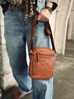 Mobiltaske / Crossover – Cognac