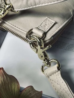 Mobiltaske - Sand / gold