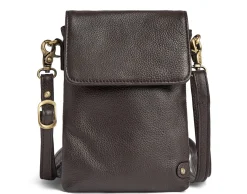 Mobiltaske Aura - Dark mocca