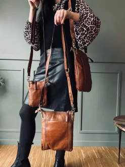 Mobiltaske Gunilla walnut