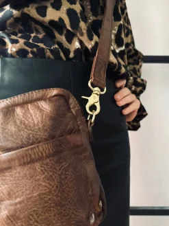 Mobiltaske Liva Brandy i kalveskind