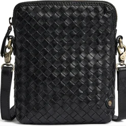 Mobiltaske Sofya- Håndflettet black