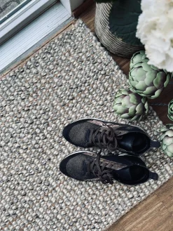 Måtte i jute og uld - 60x90cm