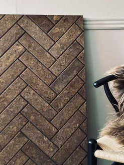 Mursten Brown - Natur pakke med 62 stk