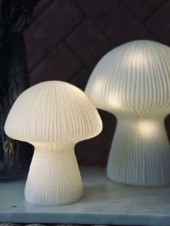 Mushroom Astrid - White 15 cm