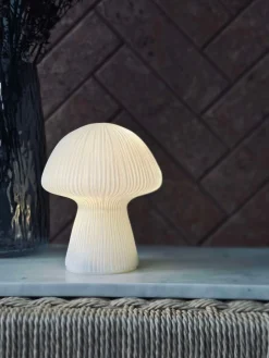 Mushroom Astrid - White 15 cm