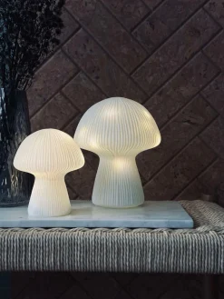 Mushroom Astrid - White 20 cm