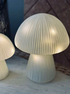 Mushroom Astrid - White 20 cm