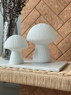 Mushroom Astrid - White 20 cm