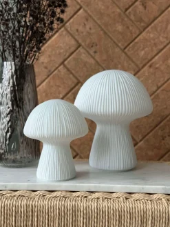 Mushroom Astrid - White 20 cm