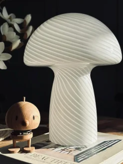 Mushroom Elsa - Hvid 32 cm