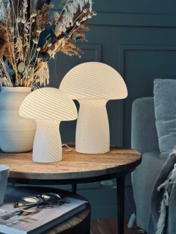 Mushroom Elsa - Hvid 32 cm