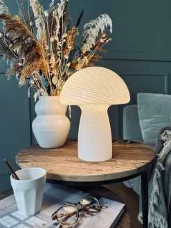 Mushroom Elsa - Hvid 32 cm