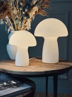 Mushroom Elsa - Hvid 24 cm