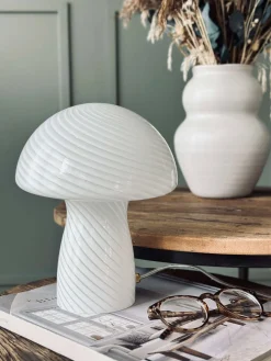 Mushroom Elsa - Hvid 24 cm