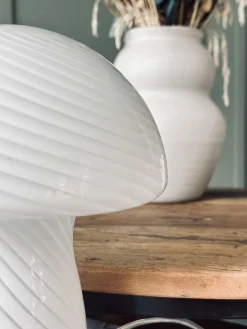 Mushroom Elsa - Hvid 24 cm