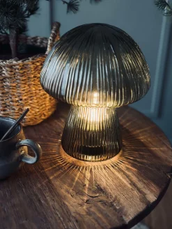 Mushroom med riller 25cm - Grøn