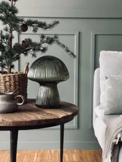 Mushroom med riller 25cm - Grøn