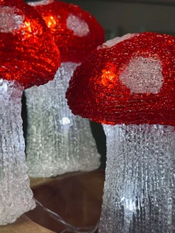 Mushroom Sæt med 5 lamper - Godkendt til inde og ude