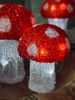 Mushroom Sæt med 5 lamper - Godkendt til inde og ude