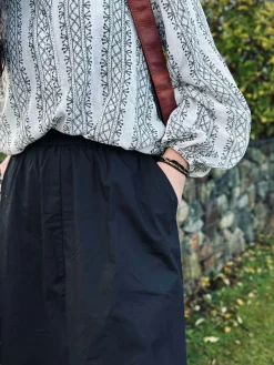 Nederdel A-formet med lommer