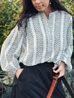 Nederdel A-formet med lommer