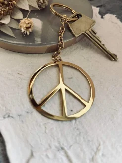 Nøglering Golden Peace