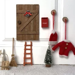 Nissedør med tilbehør - 9 dele