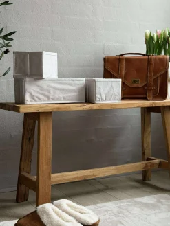 Opbevaring BELLA sæt med 3 kasser