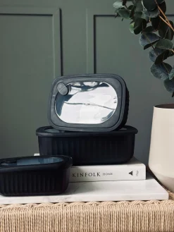 Opbevaringsbøtter Black – Sæt med 3 stk.