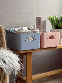 Opbevaringskasse Cloud 34x25cm - Flere farver