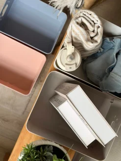 Opbevaringskasse Cloud 34x25cm - Flere farver