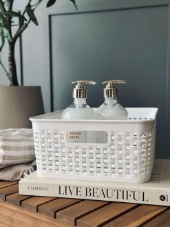 Opbevaringskasse Hvid - Large