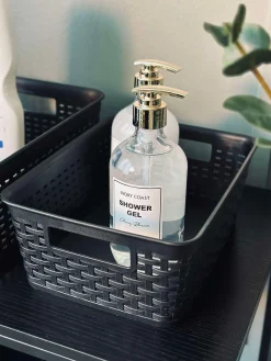 Opbevaringskasse Mille Black - Small