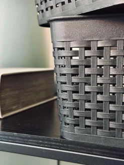 Opbevaringskasse Mille Black - XL